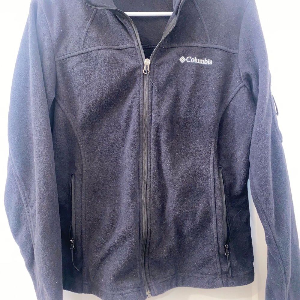 Columbia Charcoal Fleece Jacket